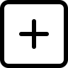 增加, 方概述的, 接口, 按钮 图标