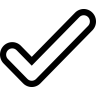 Het vinkje overzicht Pictogram