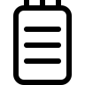 笔记型的矩形, 符号, 弹簧 图标