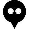 Flickr, 社会, 媒体, 标志, 销 图标