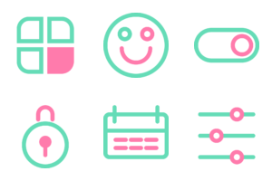 Basic UI Outline icons by Sonny Candra